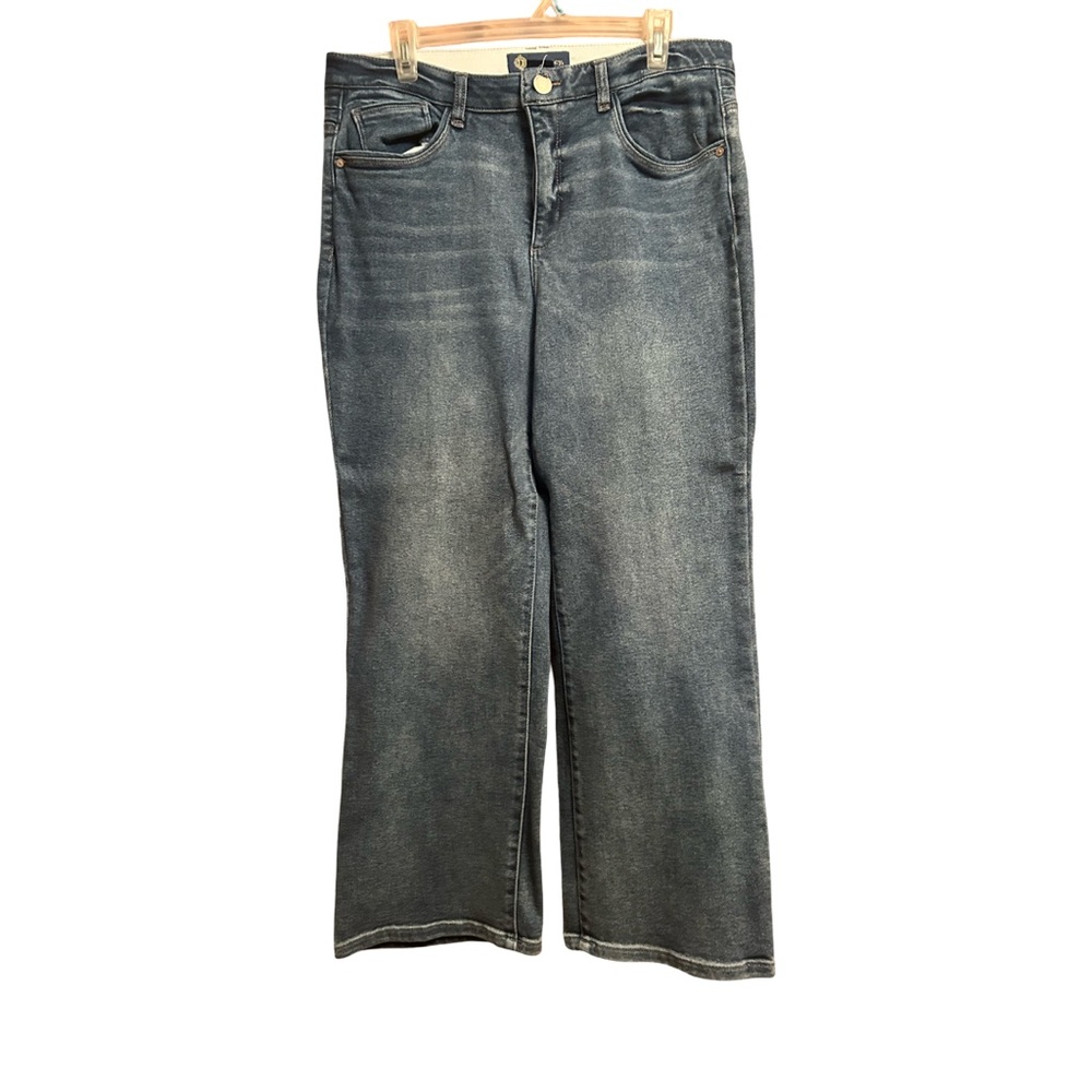 Democracy Dark Blue Straight Leg Jeans